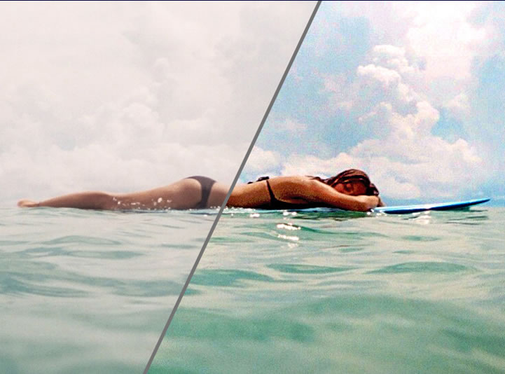 surfer before & after