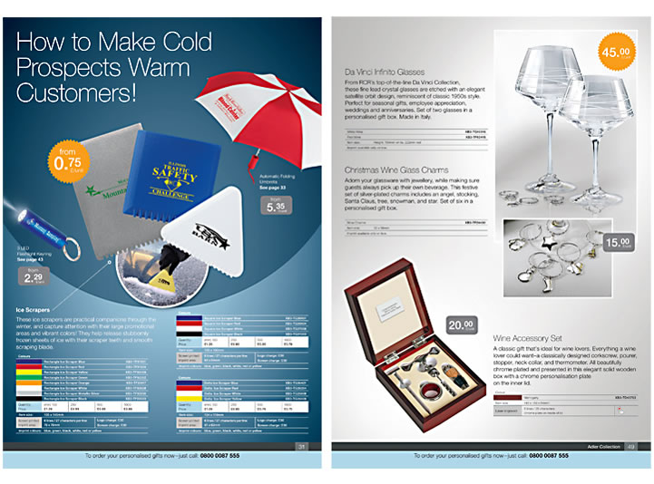 catalog layout